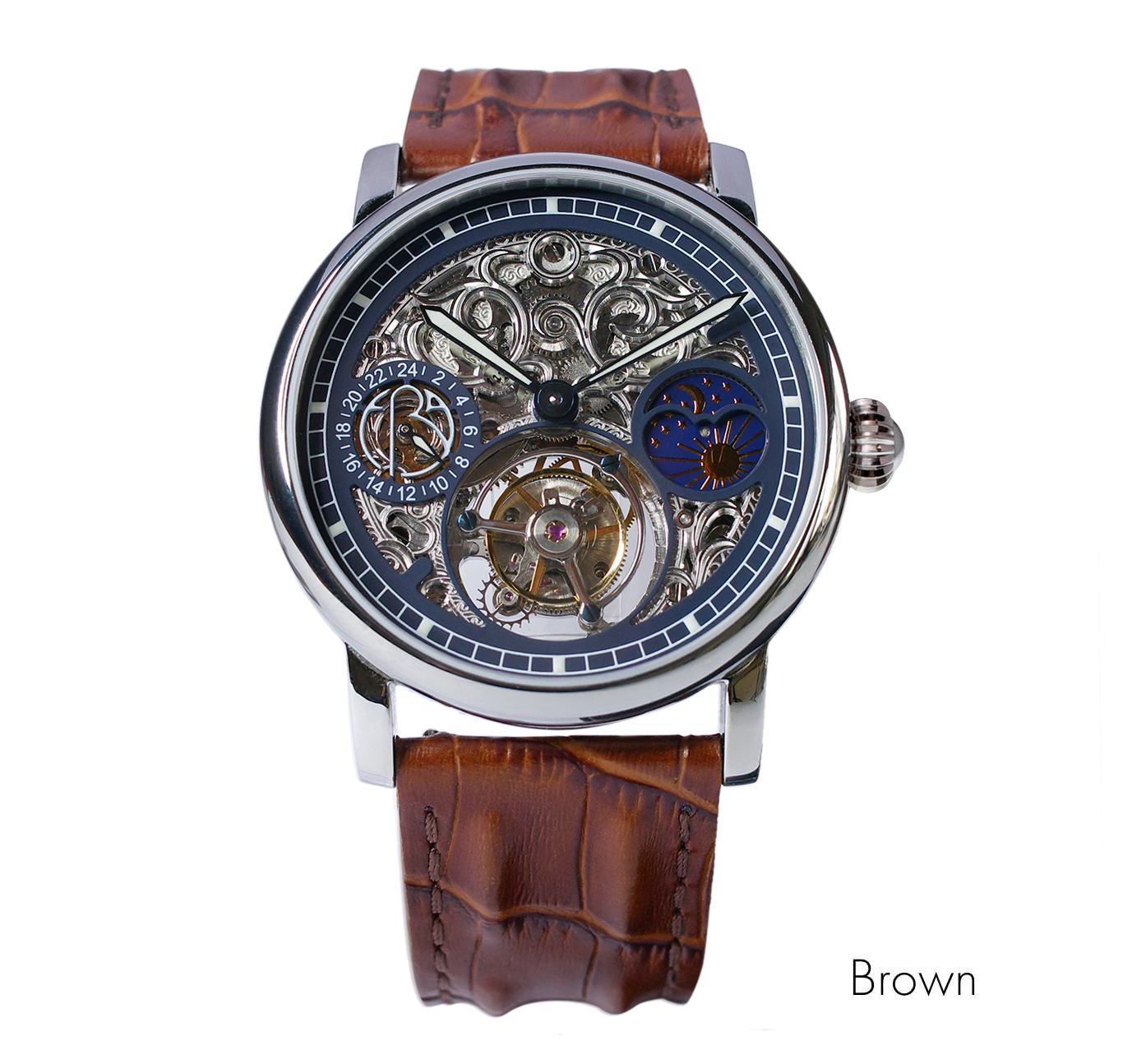 24mm ERA Timepieces Hornback Leather Band